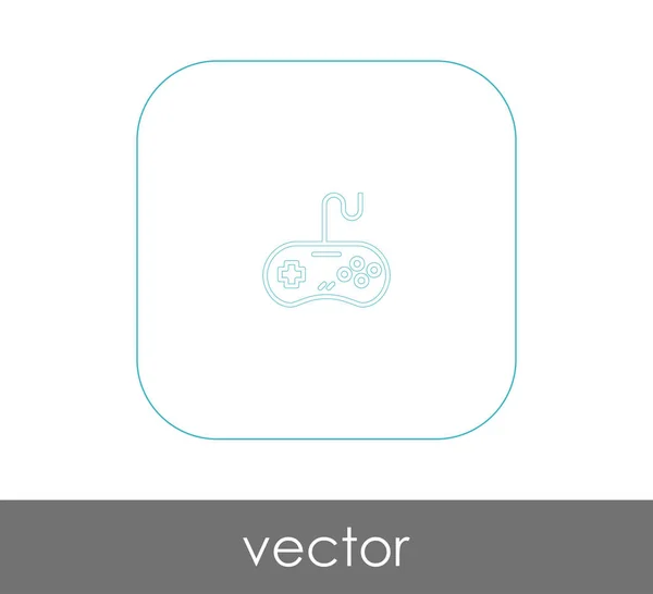 Icône Joystick Logo Illustration Vectorielle — Image vectorielle