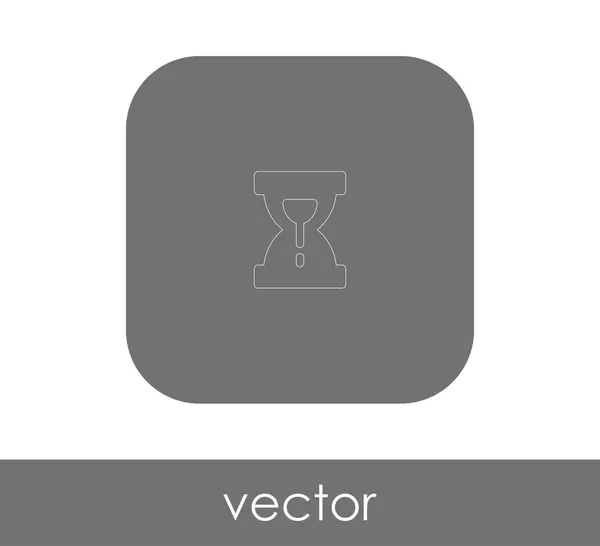 Иконка Песочных Часов Веб Дизайна Приложений — стоковый вектор