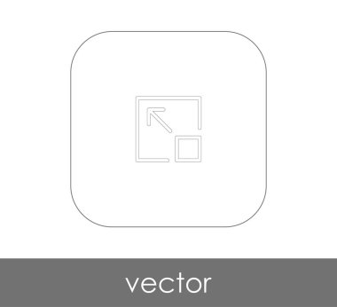 vektör çizim tasarım ekran simgesi