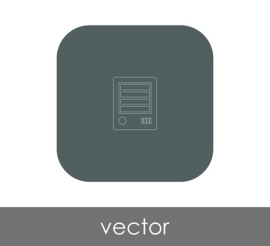 Oyun çubuğu düz simgesi