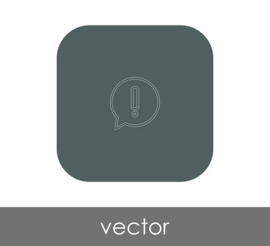 ünlem işareti simgesi