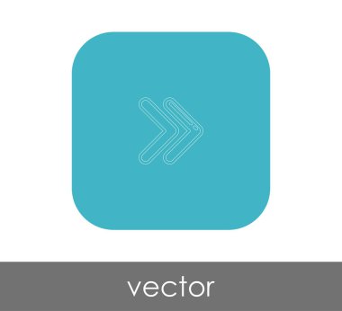 Hızlı ileri simgesi