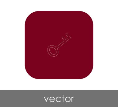 web tasarım ve uygulamalar için anahtar simgesi