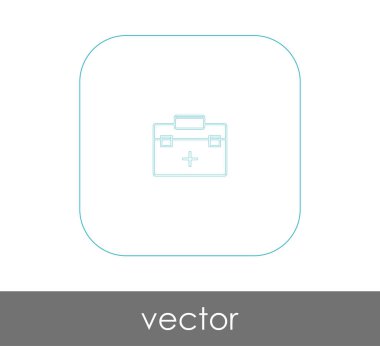 İlk yardım çantası simgesi