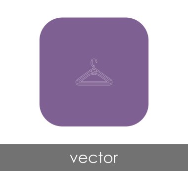 vektör çizim tasarım askı simgesinin