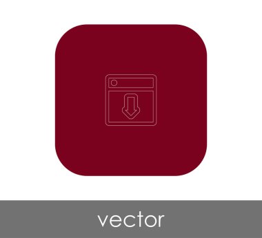 ok simgesinin vektör illüstrasyon tasarımı