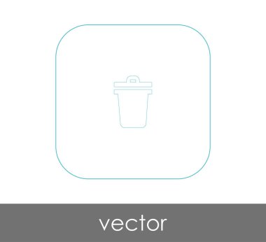 çöp kutusu simgesini