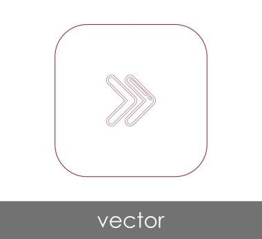 Hızlı ileri simgesi