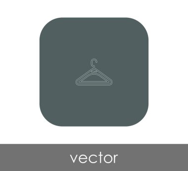 vektör çizim tasarım askı simgesinin