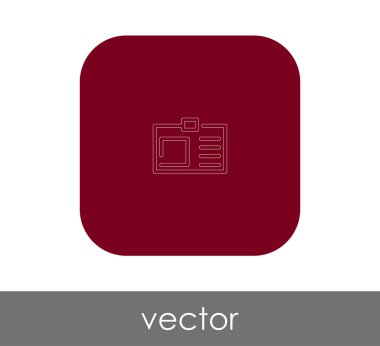 kimlik kartı simgesi