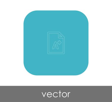 sınıf simgesi illüstrasyon vektör