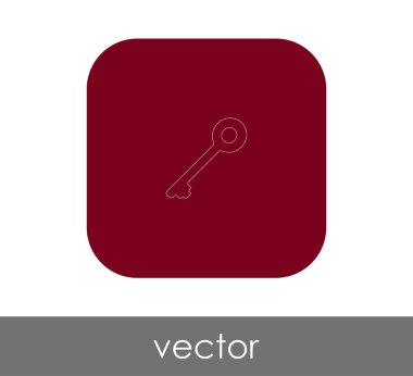 web tasarım ve uygulamalar için anahtar simgesi