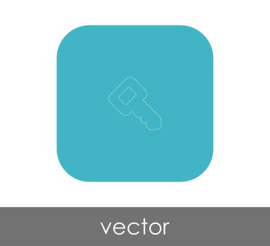 web tasarım ve uygulamalar için anahtar simgesi