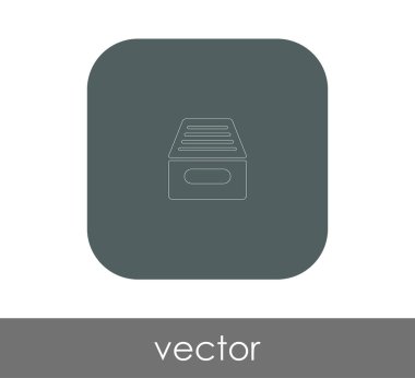 web tasarım ve uygulamalar için arşiv simge