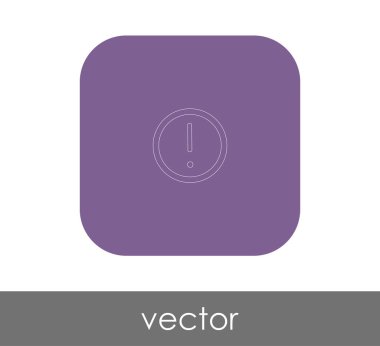 ünlem işareti simgesi