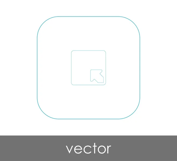 Développer icône — Image vectorielle