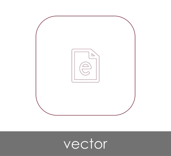 Icône du document — Image vectorielle