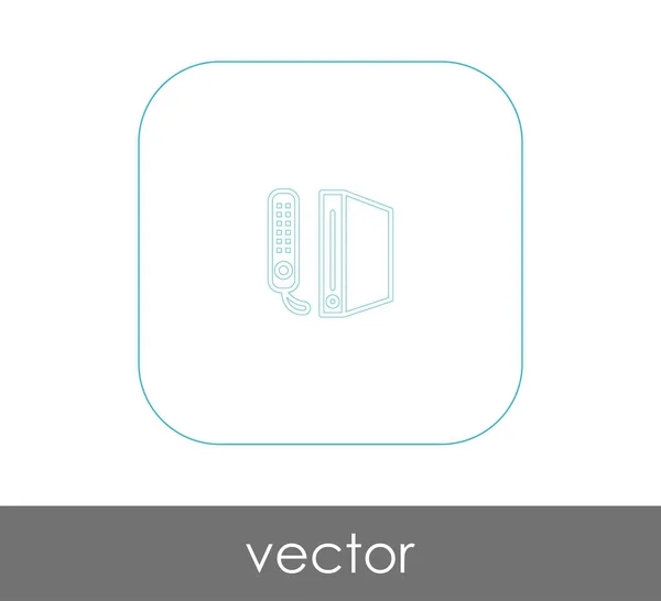 Joystick Icono Logotipo Vector Ilustración — Vector de stock