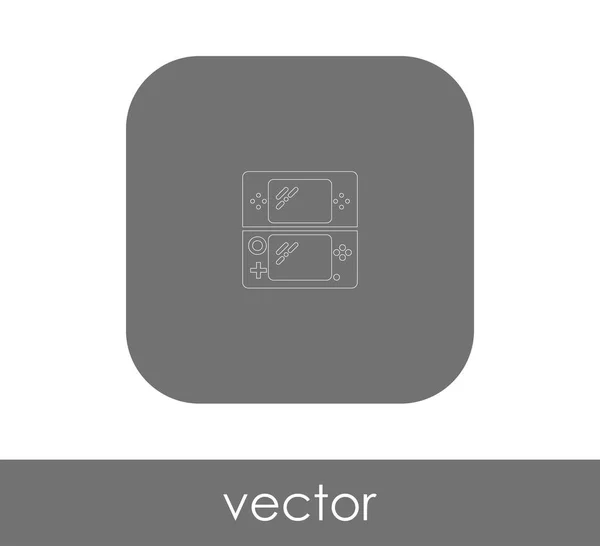 Joystick Icono Logotipo Vector Ilustración — Vector de stock