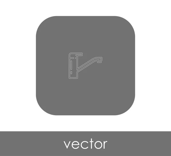 Diseño del icono del grifo — Vector de stock