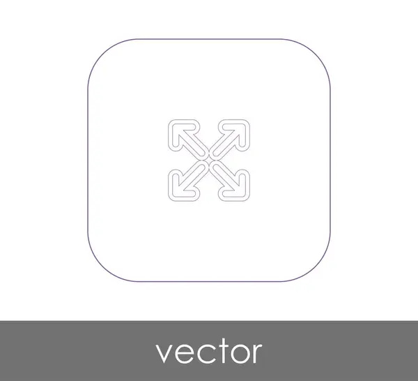 Vektor Illustration Design Des Bildschirms Symbol — Stockvektor