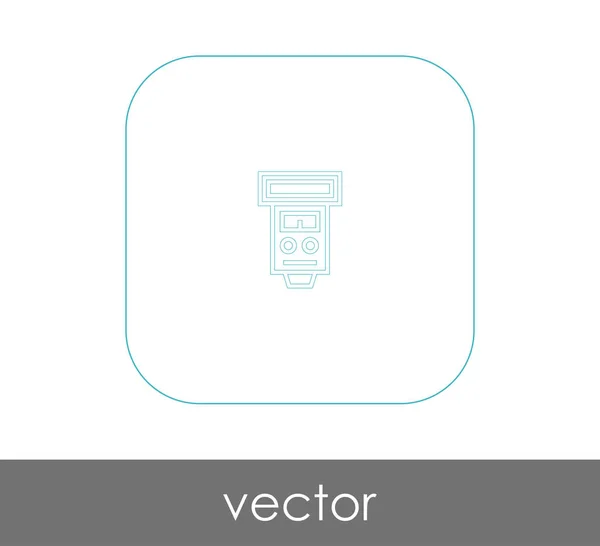 Kamera Blitz Symbol Vektorillustration — Stockvektor