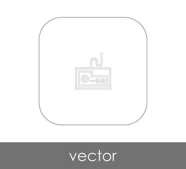 Icône Joystick Logo Illustration Vectorielle — Image vectorielle