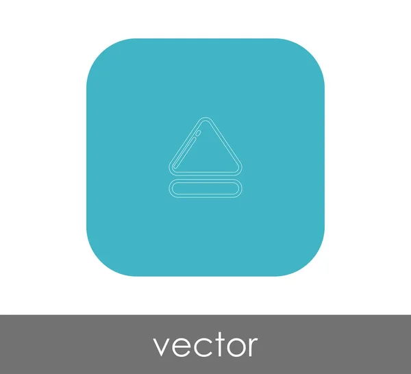 Diseño Ilustración Vectorial Del Icono Expulsión — Vector de stock