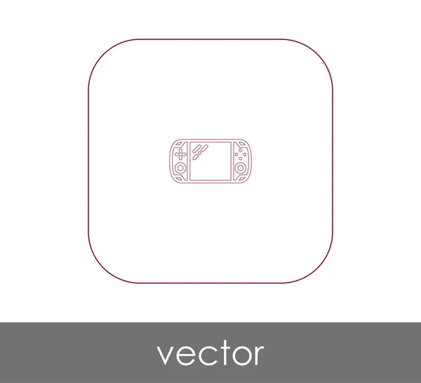 Joystick Icono Logotipo Vector Ilustración — Vector de stock