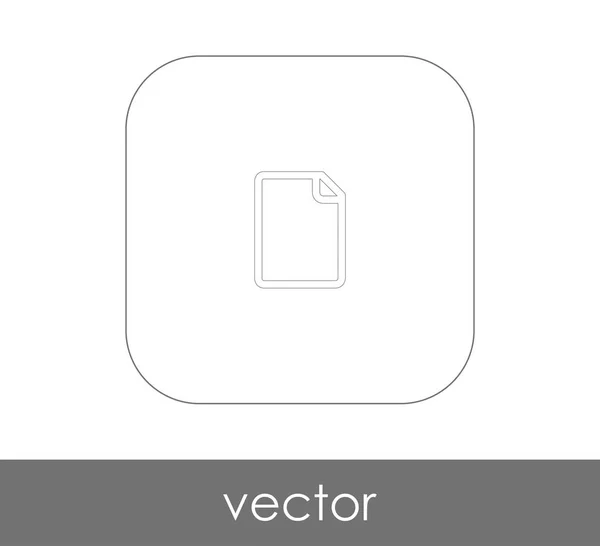 Vektoros Illusztráció Tervez Ból Dosszié Ikon — Stock Vector