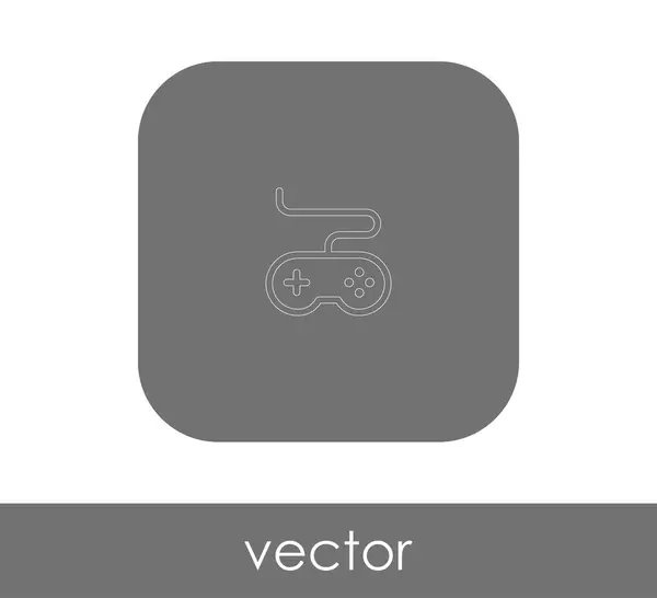 Icône Joystick Logo Illustration Vectorielle — Image vectorielle