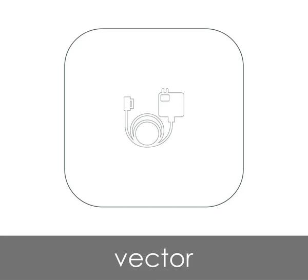 Vector Illustration Design Charger Icon — Stock Vector