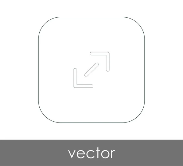 Vector Illustration Design Screen Icon — Stock Vector