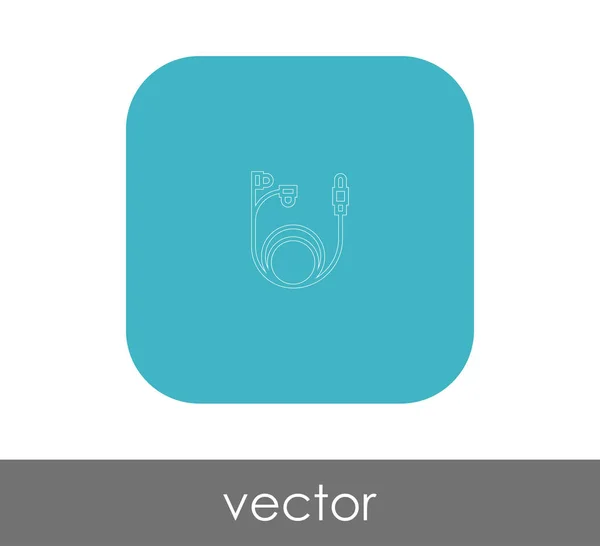 Kopfhörer Symbol Logo Vektorillustration — Stockvektor