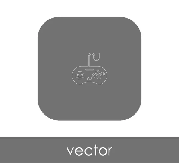 Joystick Icon Logo Vector Illustration — Stock Vector