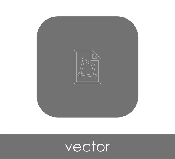 Diseño Ilustración Vectorial Del Icono Del Marco — Vector de stock