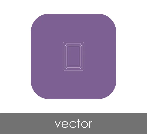 Векторная Иллюстрация Иконки Рамки — стоковый вектор