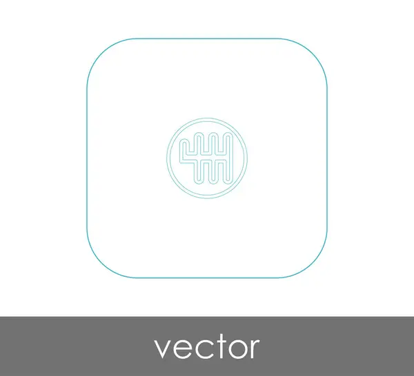 Diseño Ilustración Vectorial Icono Caja Cambios — Vector de stock