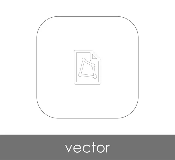 Diseño Ilustración Vectorial Del Icono Del Marco — Vector de stock