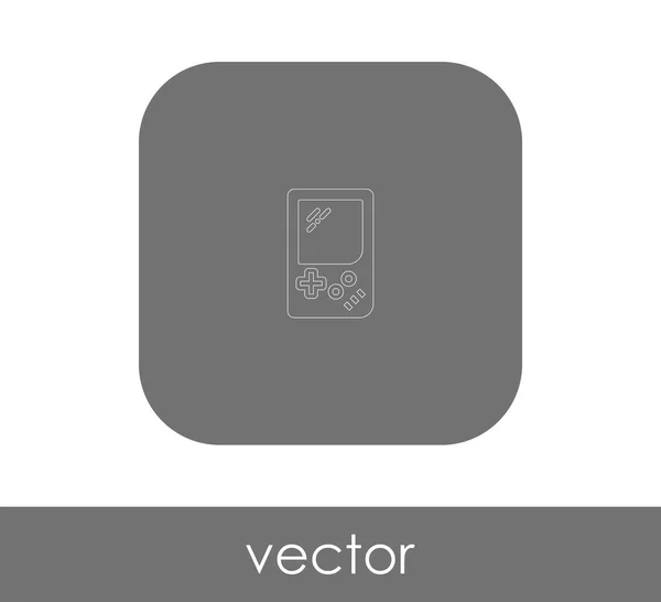 Ícone Joystick Logotipo Ilustração Vetorial — Vetor de Stock