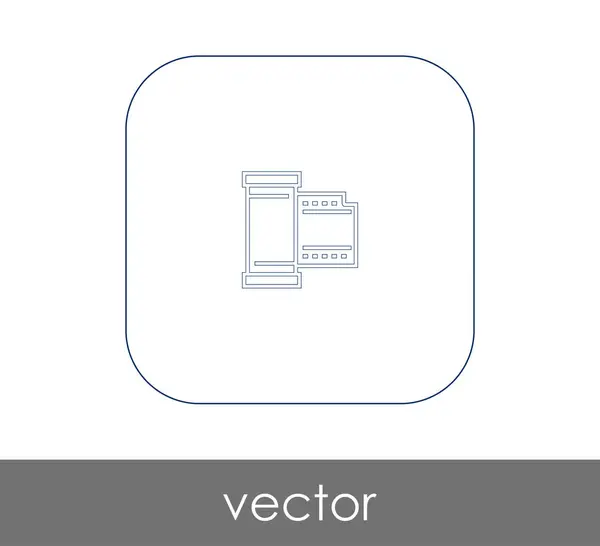 Икона фильма — стоковый вектор