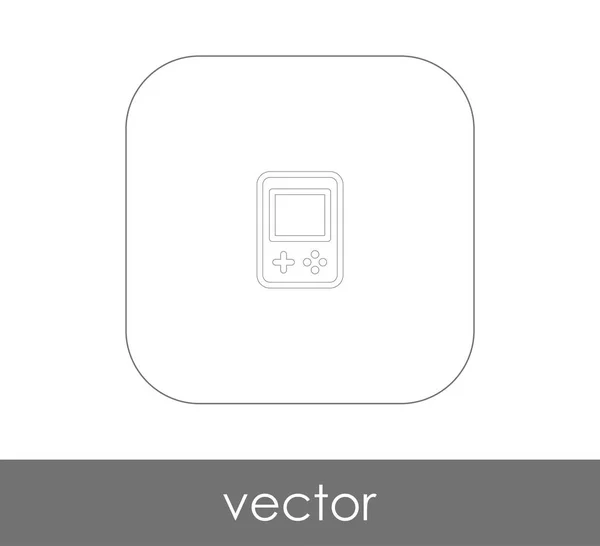 Ícone Joystick Logotipo Ilustração Vetorial — Vetor de Stock