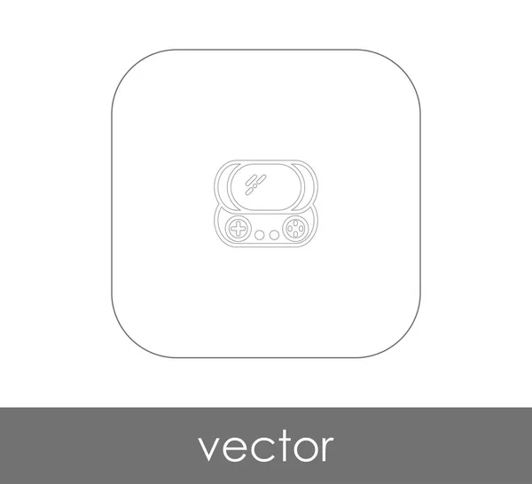 Ícone Joystick Logotipo Ilustração Vetorial — Vetor de Stock