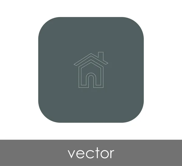 Home Symbol Logo Vektorillustration — Stockvektor