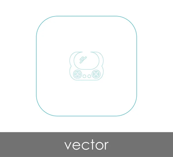 Joystick Icono Logotipo Vector Ilustración — Vector de stock