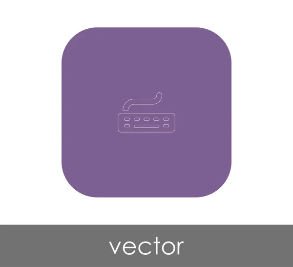 Illustration Vectorielle Icône Clavier — Image vectorielle