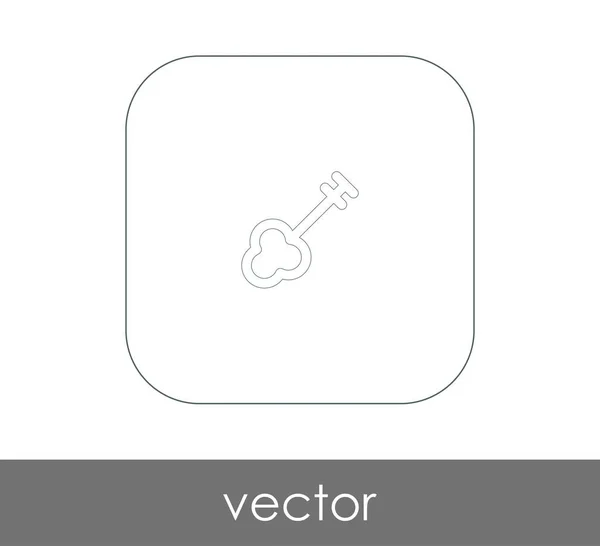 Design of key icon — Stock Vector