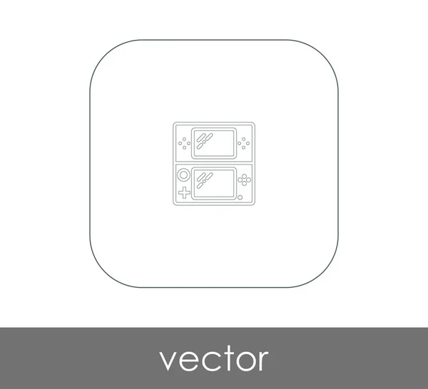 Joystick Symbol Logo Vektorillustration — Stockvektor