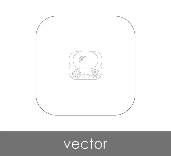 Joystick Ikon Logo Vektor Illustration – Stock-vektor