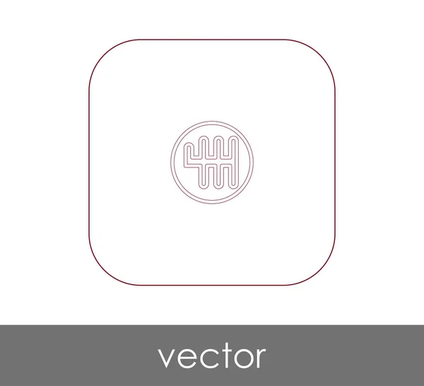 Векторная Иллюстрация Иконки Коробки Передач — стоковый вектор